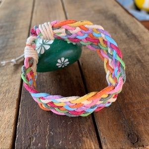 ✨BOHO RAINBOW WOVEN BRACELET / ANKLET✨